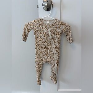 Quincy Mae Floral Footie Pajamas